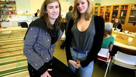 Fanny Ronsten och Hanna Wrannvik.