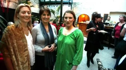Pernilla Kjellström är inte förvånad över resultatet. Här tillsammans med Eva Werkelin och Karolina Varga i Madame Herr Donner.                                                                   Foto: Bengan Zettergren/GT arkiv