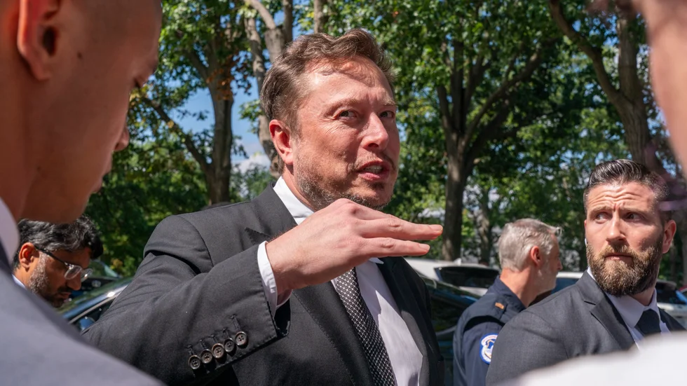 Elon Musk äger X, plattformen som tidigare hette Twitter. Arkivbild.