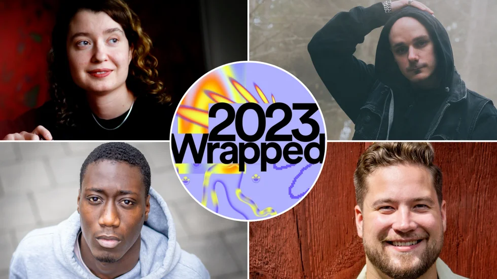Angelina Pavanelli, Xersize, Modo Banja och Alex Eklund är fyra Eskilstunaartister som delar med sig av sina Spotify Wrapped 2023.
