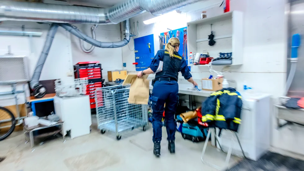 
Linda Wikström började på polismyndigheten som forensisk fotograf. Att ta steget till att därefter bli kriminaltekniker var inte stort, säger hon.