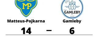 Gamleby utklassat av Matteus-Pojkarna borta