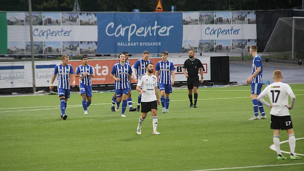 Adrian Alan gjorde ett av målen i träningsmatchen mot IFK Västerås. Arkivbild.