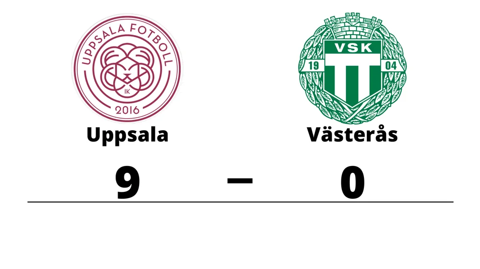 IK Uppsala Fotboll vann mot Västerås SK FK