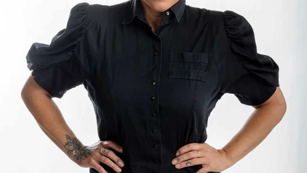 "Det här är min bild och min berättelse", skriver Kurirens krönikör, Elisabeth Rosenbrand.