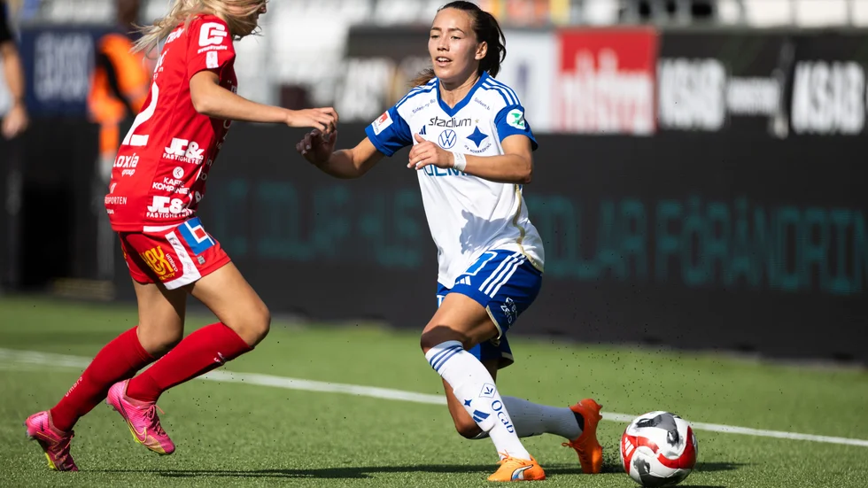 Elin Landström var självkritisk efter förlusten.