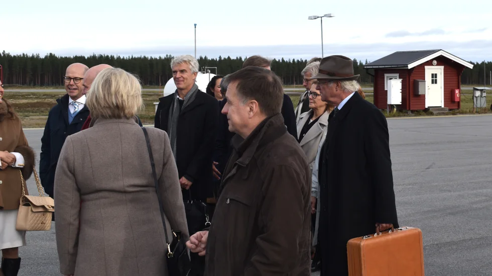 The visit began at the airport and the electric aviation training center, Green Flight Academy.