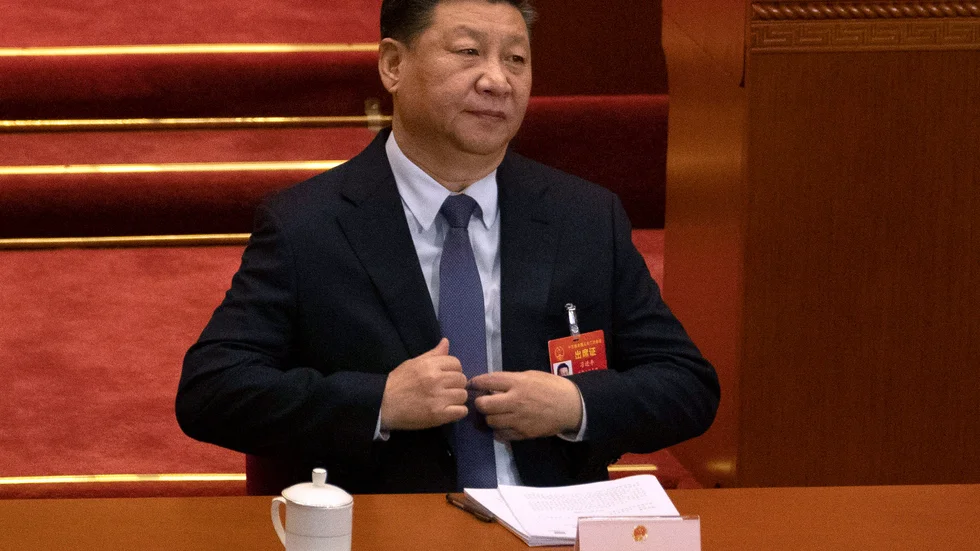Ordföranden för det kinesiska kommunistpartiet Xi Jinping tar vad han vill ha.