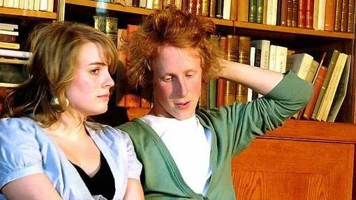 
Ur arkivet. Huvudrollsinnehavarna Isabelle Gustafsson och Staffan Linné under en repetition av Jon Fosses pjäs "Namnet". Året var 2007, platsen Östgöta nation.
