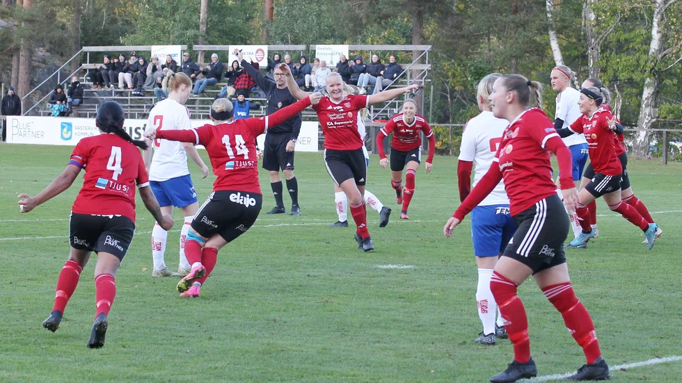 Får Kristin Oskarsson och hennes lagkamrater i Tjust jubla när hemmapremiären mot Elfsborg spelas?