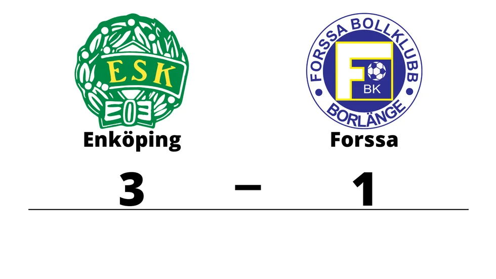 Enköpings SK FK vann mot Forssa BK