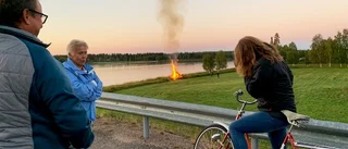 Nationalälvsfirande med eldar och musik