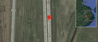 Stillastående lastbil stör trafiken på E4