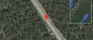 Singelolycka på väg 580 - stopp i ett körfält