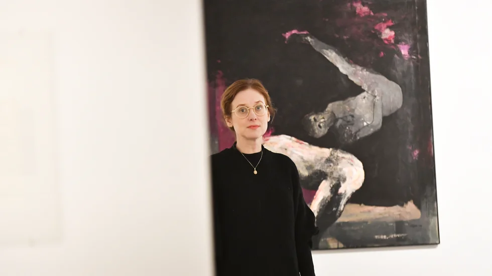 
Anna-Karin Larsson, konstintendent Skellefteå konsthall ser fram emot att ta emot Sveriges största jurybedömda konstsalong.