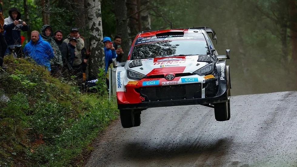 Walsaren Elfyn Evans tog hem det finska VM-rallyt efter en fin körning på de 22 specialsträckorna. 