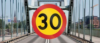 Trafikverket: "Sänk hastigheten på Bergnäsbron"