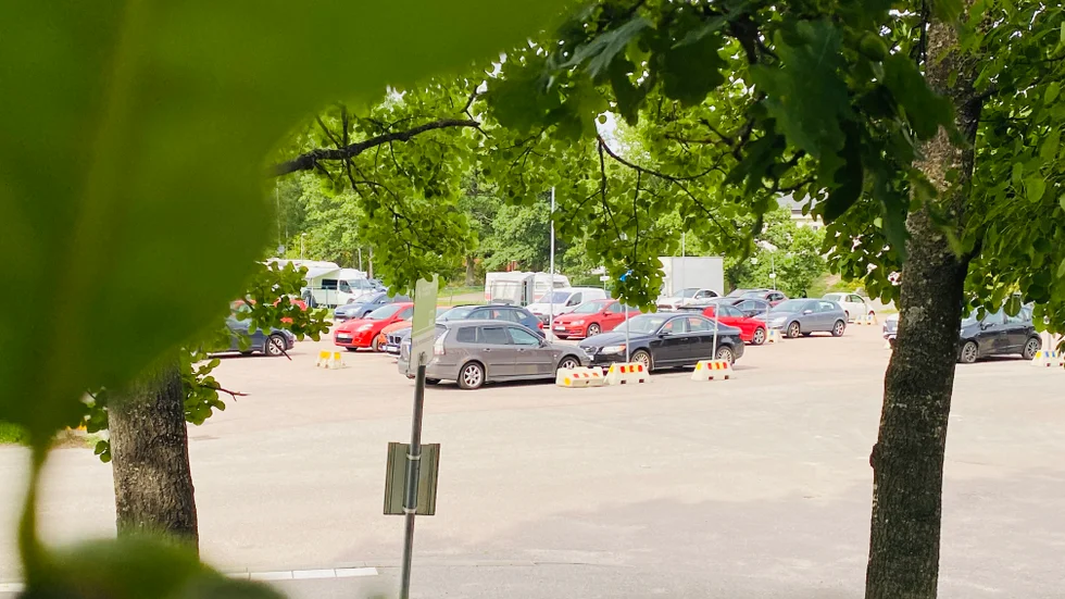 Nu stängs parkeringen vid Vilsta camping. Hela ytan mellan campingen, sporthotellet och raststugan ska göras om.