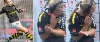 Nildén i klassisk tv-intervju – attackerad (!) av vattenspridare
