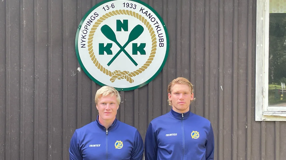 Erik Andersson och Karl Brodén kommer tävla tillsammans i de två loppen de blivit uttagna till för Sverige. 