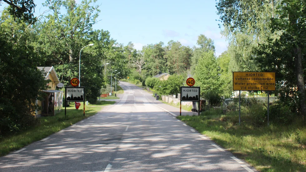 Ställplatsen ska ligga i ett grönområde nära Sundsgården i Hjorted.