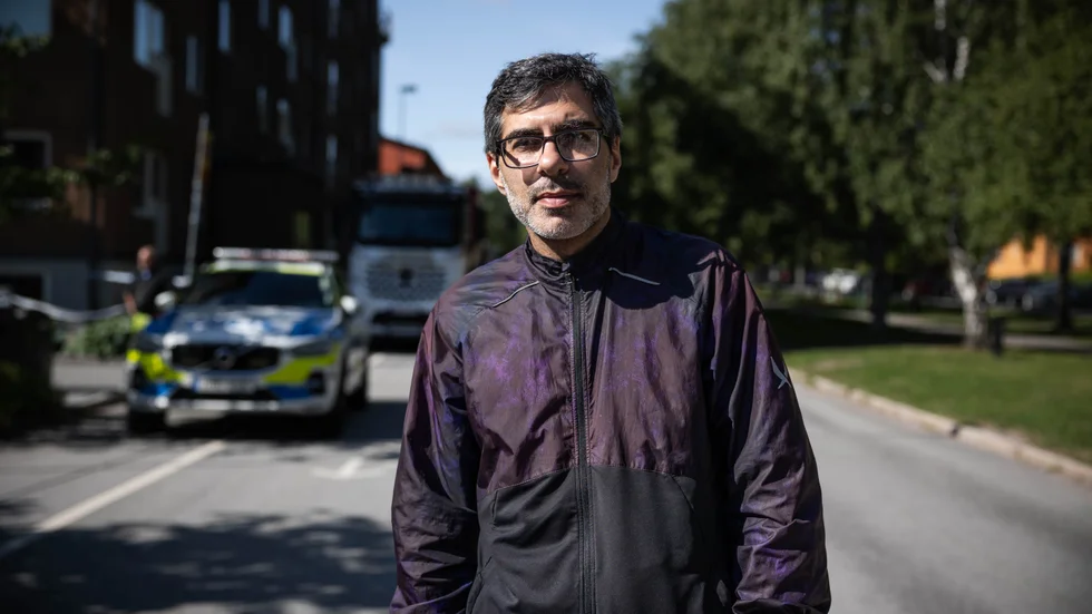 Ali Rahimi är en av de grannar som UNT pratade med på fredagsförmiddagen.