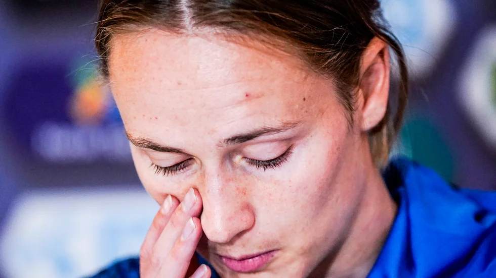 Norges Caroline Graham Hansen ber om ursäkt.