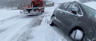 En lång arbetsdag för bärgarna