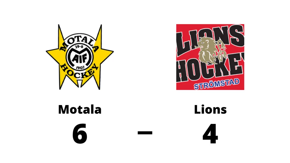 Motala AIF HK vann mot Lions HC