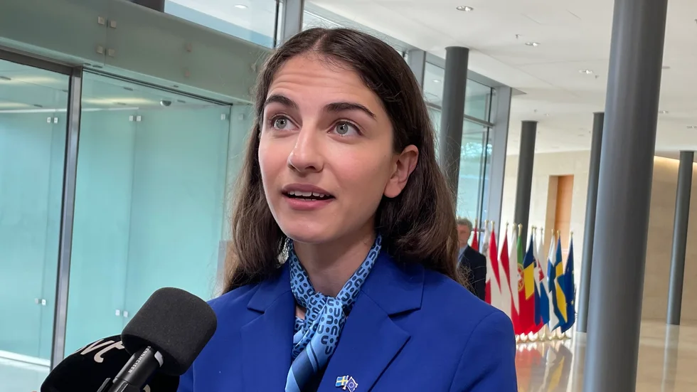 Klimat- och miljöminister Romina Pourmokhtari (L). Arkivbild.