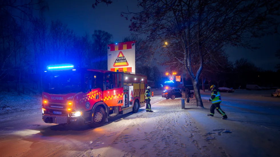 Vid 17-tiden på tisdagen har ännu ingen skadats allvarligt i trafikolyckorna i SN:s bevakningsområde.