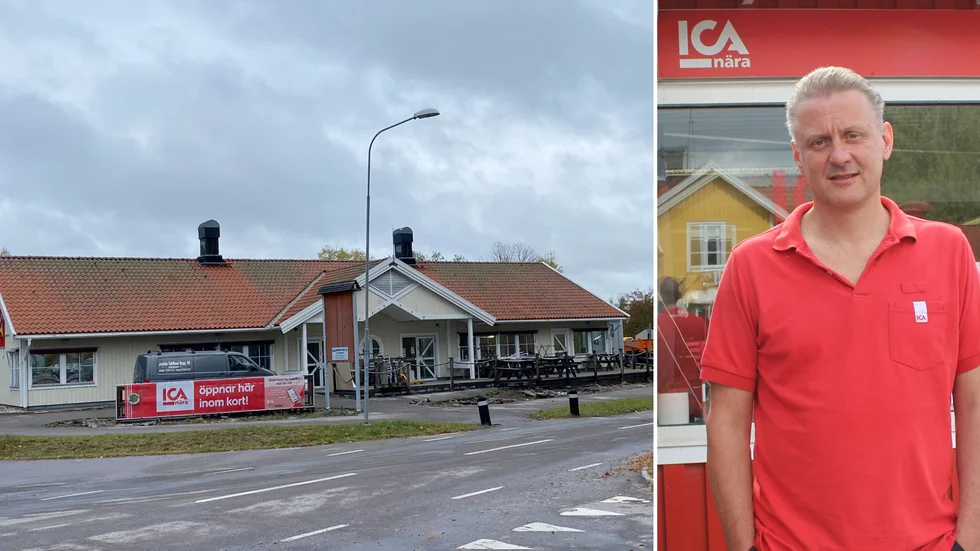 Peter Johansson blir butikschef även på den nya Ica-butiken i Loftahammar.