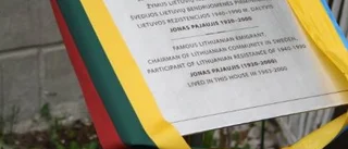 Litauisk hjälte hyllad i Ljugarn