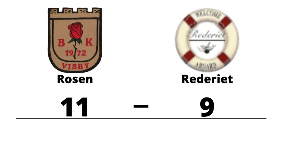 BK Rosen vann mot Rederiet IK