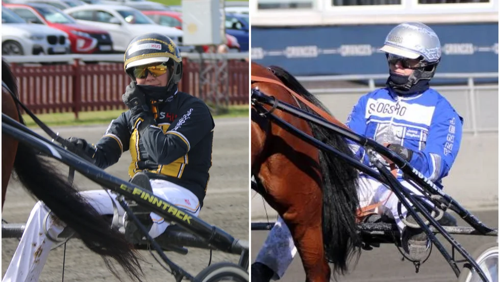 Bodenkuskarna Sandra Eriksson och Jenny Engfors är två av tolv kuskar som kvalat in till lördagens final i dam-SM på Solvalla, lördag.