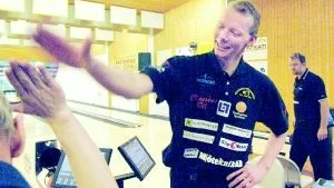 Foto: ANDERS LILJEGREN Mikael Liljeqvist slog 993 och var bättre än alla stjärnorna i Pergamon.
