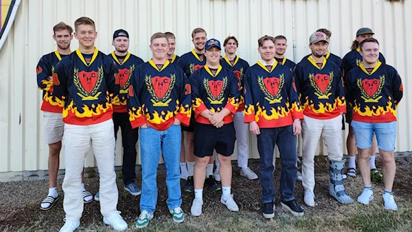 Flens HC:s nystartade A-lag.