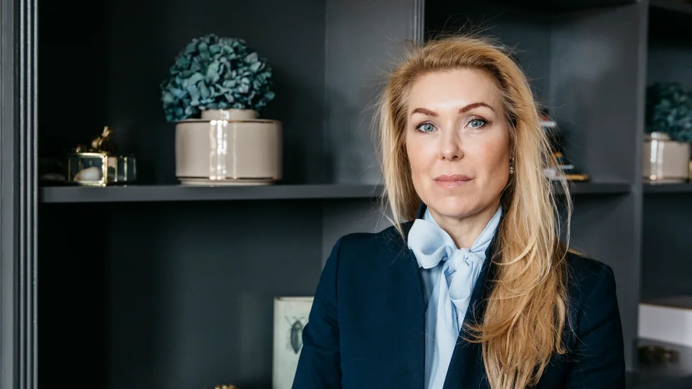 Jessica Löfström, who used to run a recruitment agency in the construction industry, now devotes her time to urging the authorities to take action against construction fraud. Archive image