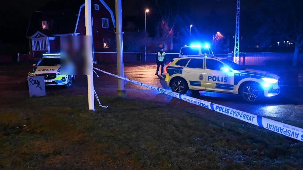 Efter skottlossningen i Marielund i december var det ett stort polispådrag på plats.