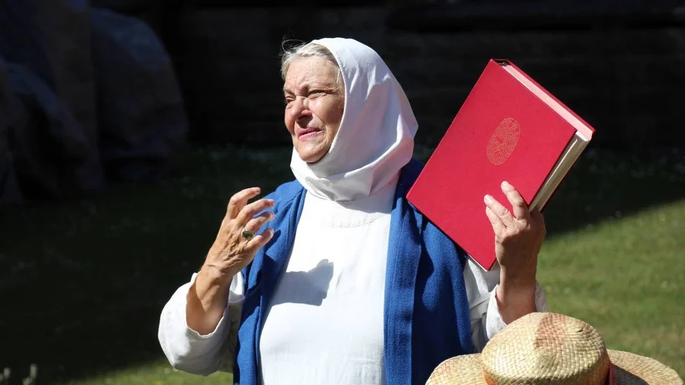Ingegerd Lindaräng har gestaltat Birgitta under många år.