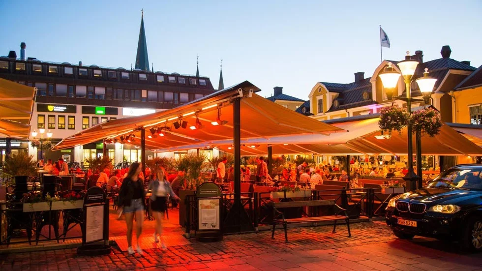 Livat. att ha ett levande centrum är viktigt, tycker Kristina Edlund.