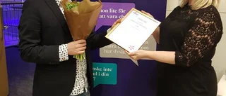 Han prisades för arbete med jämställdhetsfrågor