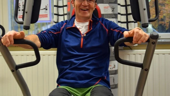 Det var många som tog chansen att besöka det nyöppnade gymmet och lämna in ansökningar om medlemskap. Foto: Morgan Karlsson