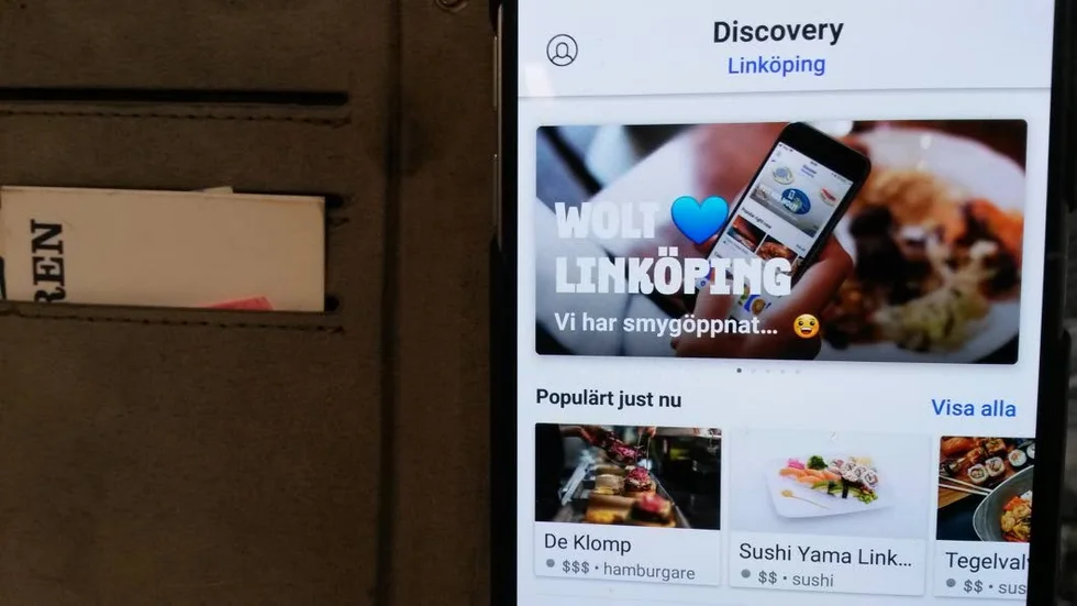 Från och med i dag ingår 22 Linköpingsrestauranger i den nya hemleverantörstjänsten Wolt. Du beställer maten via en app och får den hemkörd till din dörr.