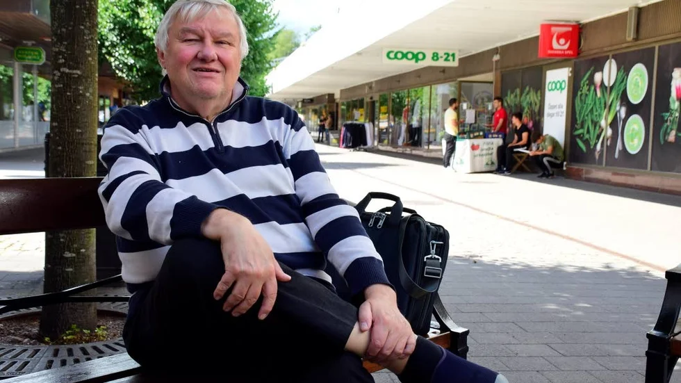 "Det finns massor att berätta om virserums historia, den här gången valde jag att utgå från tryckeriet"
Stig-Åke Pettersson har satt samman utställningen Handeln i Virserum.