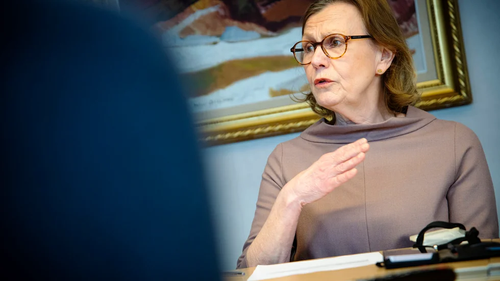 Anna-Stina Nordmark Nilsson har nu fått nya arbetsuppgifter. 