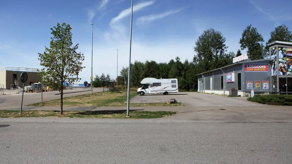 På marken brevid godisbutiken på Mjölby handelsplats tänker Pizza Hut etablera sig.
