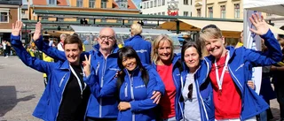 De promenerar för barnens rätt
