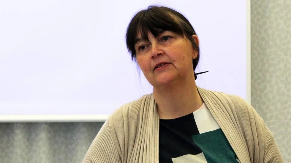 Elölinor Fredriksson representerade Södra skog på mötet.