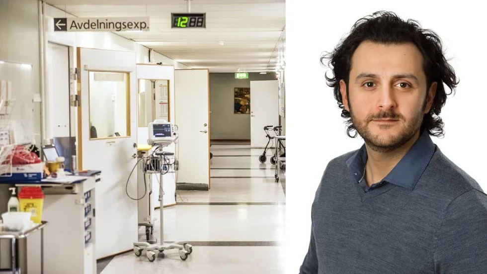 Arvin Yarollahi är verksamhetschef på rygg och oprtopedkliniken i Uddevalla.